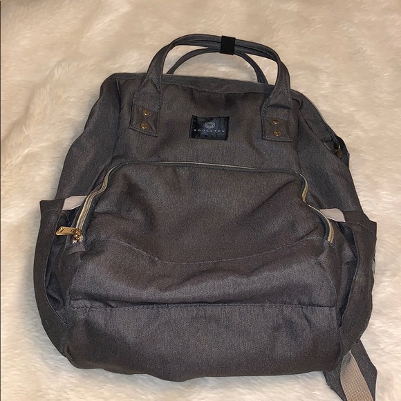 Soulsten Diaper Bag Backpack in Gray - Picture 3 of 14